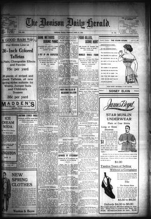 The Denison Daily Herald. (Denison, Tex.), Vol. 19, No. 240, Ed. 1 Tuesday, April 21, 1908
