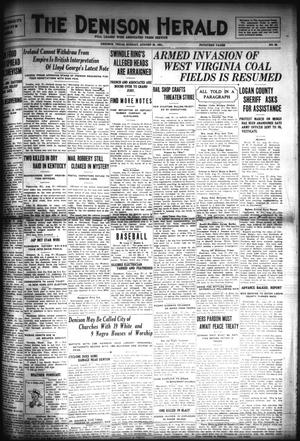 Primary view of object titled 'The Denison Herald (Denison, Tex.), No. 28, Ed. 1 Sunday, August 28, 1921'.