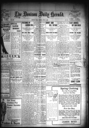The Denison Daily Herald. (Denison, Tex.), Vol. 19, No. 234, Ed. 1 Tuesday, April 14, 1908