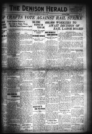 The Denison Herald (Denison, Tex.), No. 75, Ed. 1 Sunday, October 23, 1921