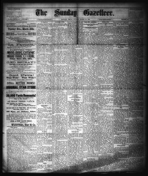 Primary view of object titled 'The Sunday Gazetteer. (Denison, Tex.), Vol. 1, No. 48, Ed. 1 Sunday, March 23, 1884'.