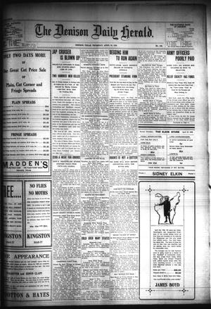 The Denison Daily Herald. (Denison, Tex.), Vol. 19, No. 248, Ed. 1 Thursday, April 30, 1908