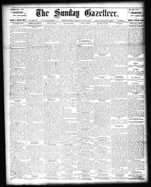 Primary view of object titled 'The Sunday Gazetteer. (Denison, Tex.), Vol. 14, No. 14, Ed. 1 Sunday, July 28, 1895'.