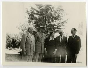 [Photograph of President Harold G. Cooke with Others]