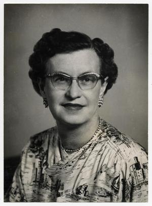 [Photograph of Mrs. Edwyna West Kirk]