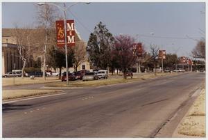 [Photograph of McMurry Campus from Sayles Boulevard]
