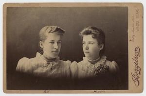 [Portrait of Bell and Mamie]