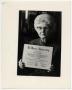 Photograph: [Photograph of Mabel Stroman Lewis with Diploma]