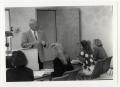 Primary view of [Photograph of Terry Northup at Front of Classroom]