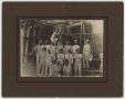 Thumbnail image of item number 1 in: '[Photograph of Men at Entrance of Texas Cotton Palace]'.