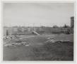 Primary view of [Photograph of Beginning Construction for the Iris Graham Memorial Dining Hall]