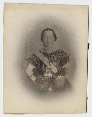 Primary view of object titled '[Portrait of Lucy Jane Martin Calvert]'.