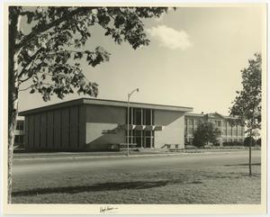 [Photograph of C. E. Maedgen Administration Building]