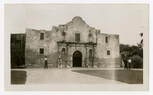 [Photograph of The Alamo]