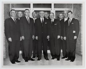 [Photograph of McMurry Board of Trustees, 1962]