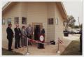 Photograph: [Photograph of Ceremony Opening Student Apartments]
