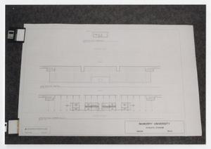 [Photograph of Drawing of Proposed Athletic Stadium]