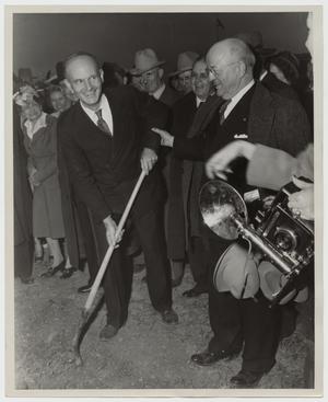 [Photograph of Groundbreaking at McMurry College]