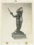 Photograph: [Photograph of McMurry College Indian Sculpture]