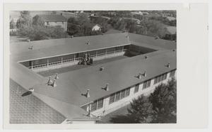 [Photograph of Students in the Quadrangle]
