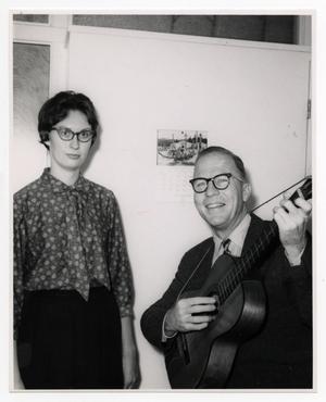 [Photograph of Barbara Williams and Lloyd D. Huff]