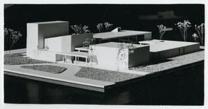 [Photograph of Model of Ryan Fine Arts Building]