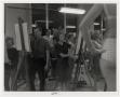 Photograph: [Photograph of Students Drawing a Model]
