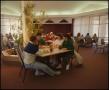 Photograph: [Photograph of Students at Mabee Dining Hall]