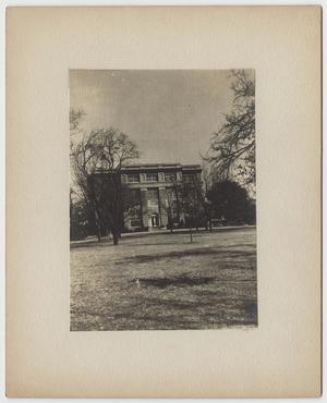 [Photograph of the Carroll Library and Chapel at Baylor University]