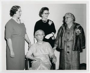 [Photograph of Donors of Jay-Rollins Library at Formal Opening]