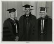 Primary view of [Photograph of Dr. Martin Buren Stewart, Dr. Gordon Bennett, and Dr. Joseph Emmanuel]