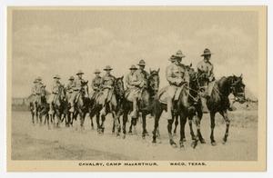 [Postcard of Cavalry]