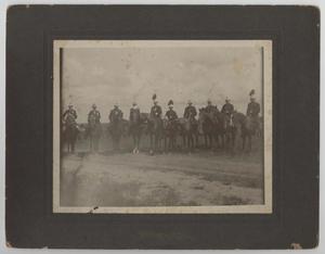 [Photograph of Men on Horseback]