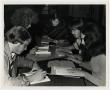 Photograph: [Photograph of McMurry Students Studying]