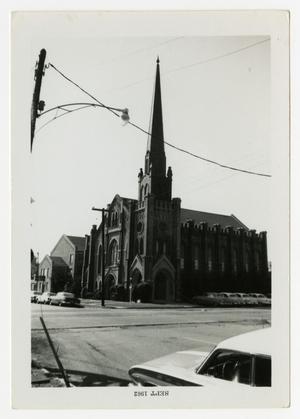 Primary view of object titled '[Photograph of First Methodist Church in Waco, Texas]'.