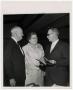 Photograph: [Photograph of Ada Wilkins with Two Men]