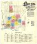 Map: Austin 1889 Key