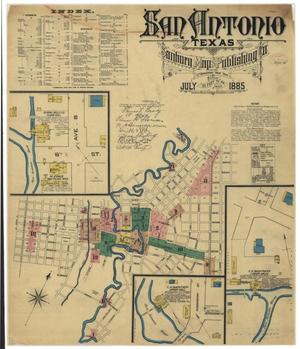 San Antonio 1885 Sheet 1