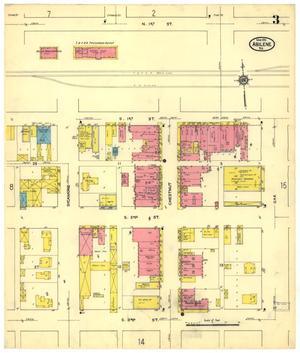 Primary view of Abilene 1915 Sheet 3