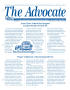 Journal/Magazine/Newsletter: The Advocate, Volume 13, Issue 1, January-March 2008