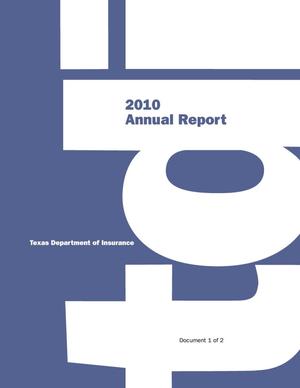 Primary view of object titled 'Texas Department of Insurance Annual Report: 2010'.