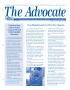 Journal/Magazine/Newsletter: The Advocate, Volume 13, Issue 2, April-June 2008