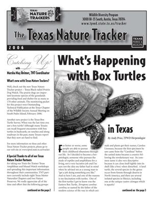 The Texas Nature Tracker, 2006