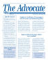 Primary view of The Advocate, Volume 15, Issue 3, July-September 2010