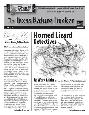The Texas Nature Tracker, 2004