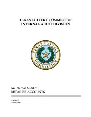 Texas Lottery Commission Internal Audit: Retailer Accounts