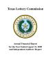 Thumbnail image of item number 1 in: 'Texas Lottery Commission Annual Financial Report: 2009, with Auditor's Report'.