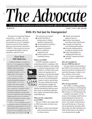 The Advocate, Volume 7, Issue 2, April-June 2002