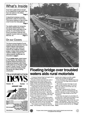 Transportation News, Volume 18, Number 5, January 1993
