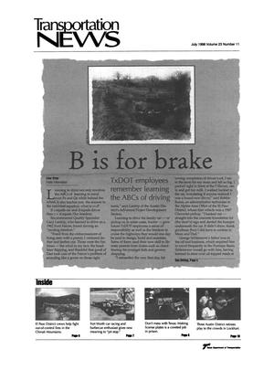 Transportation News, Volume 23, Number 11, July 1998